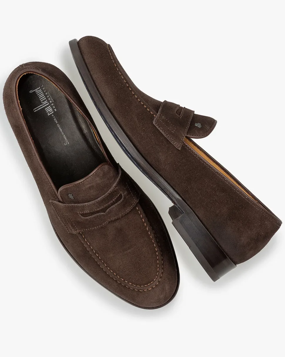 Casual im Büro | Loafers>Floris van Bommel Alma 02.00 Dunkelbraun