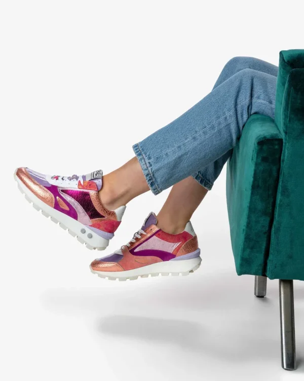 Sneaker>Floris van Bommel Blokki 02.05 Orange