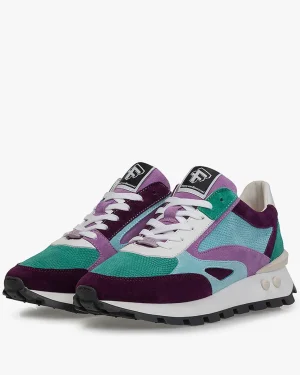 Sneaker>Floris van Bommel Blokki 02.02 Violett