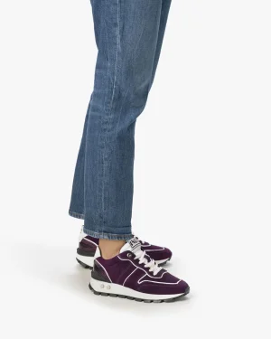 Sneaker>Floris van Bommel Blokki 01.10 Violett