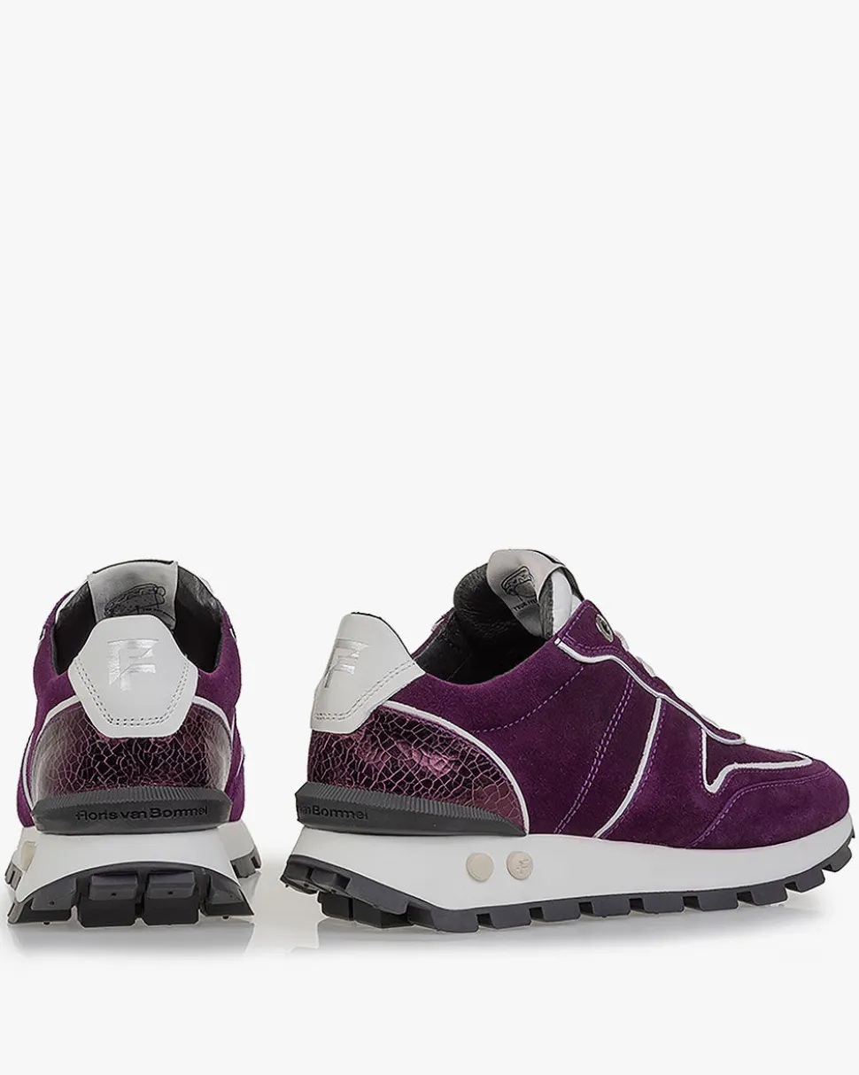 Sneaker>Floris van Bommel Blokki 01.10 Violett