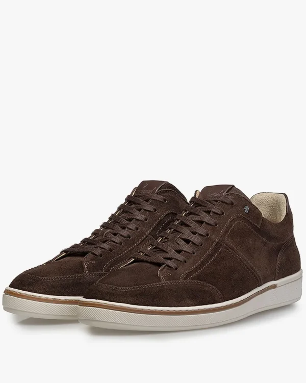 Casual im Büro | Sneaker>Floris van Bommel Bora 02.04 Dunkelbraun