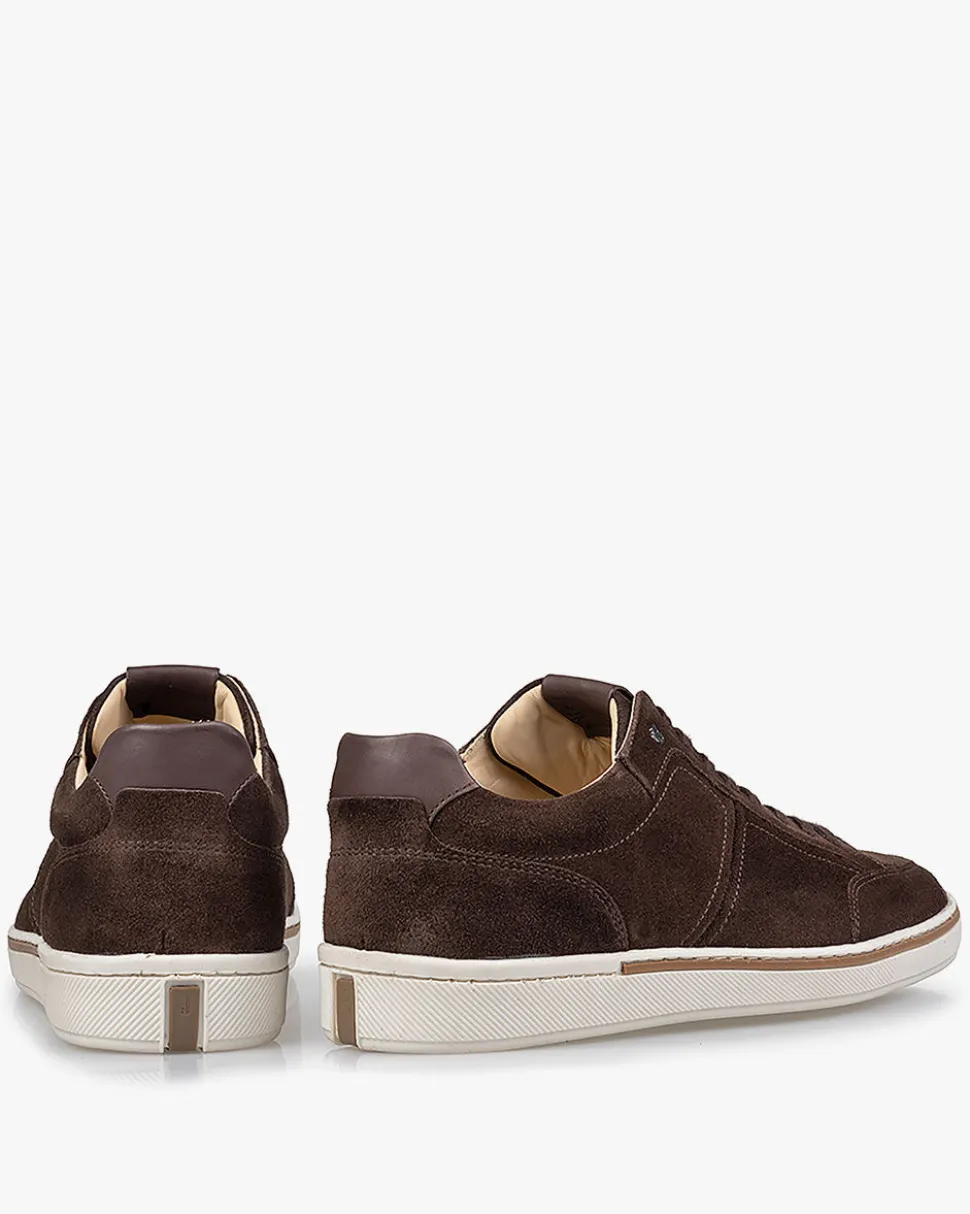 Casual im Büro | Sneaker>Floris van Bommel Bora 02.04 Dunkelbraun