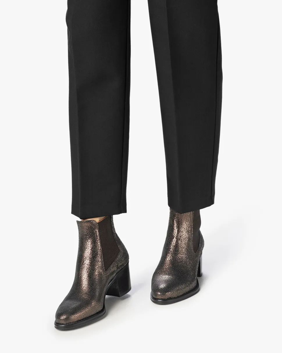 Hochwinter | Chelsea Boots>Floris van Bommel Chudi 01.07 Braun