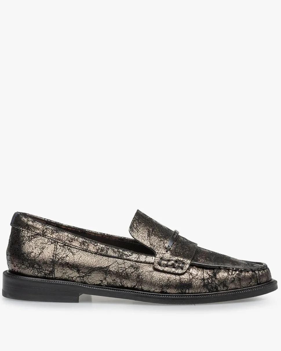 Loafers>Floris van Bommel Clevi 04.06 Dunkelgrau