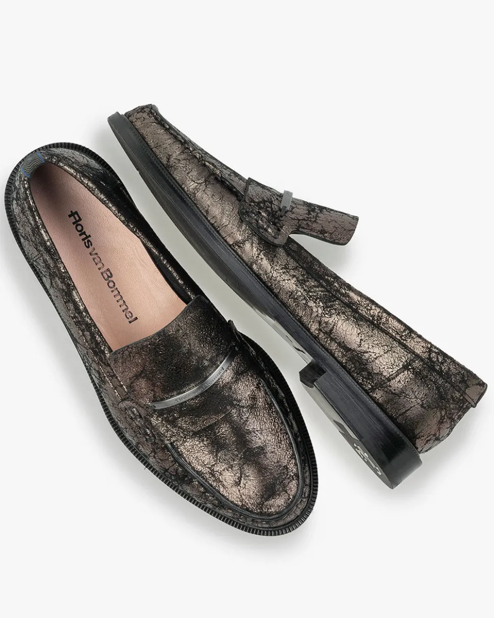 Loafers>Floris van Bommel Clevi 04.06 Dunkelgrau