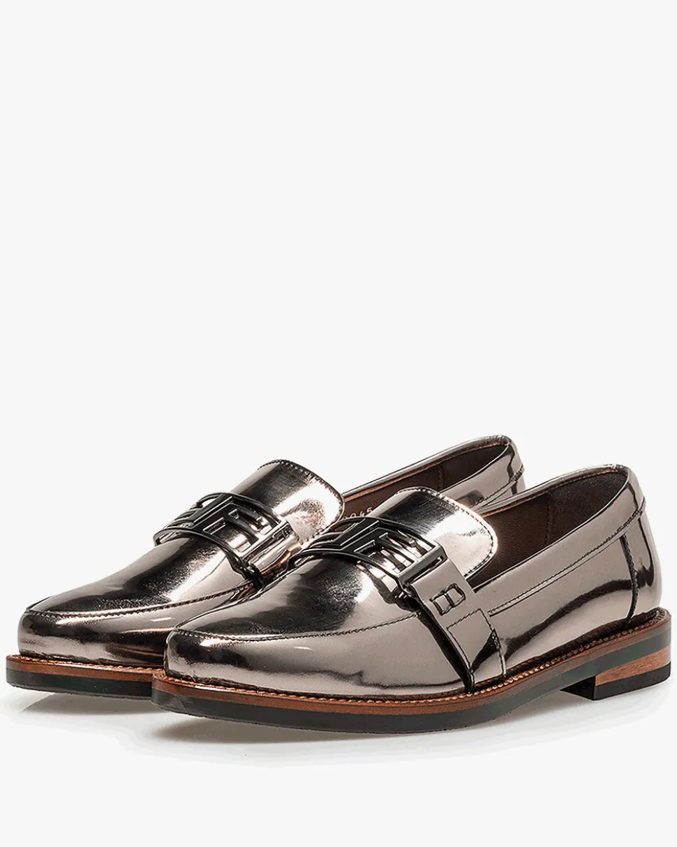 Office | Loafers>Floris van Bommel Cloei 02.04 Silber