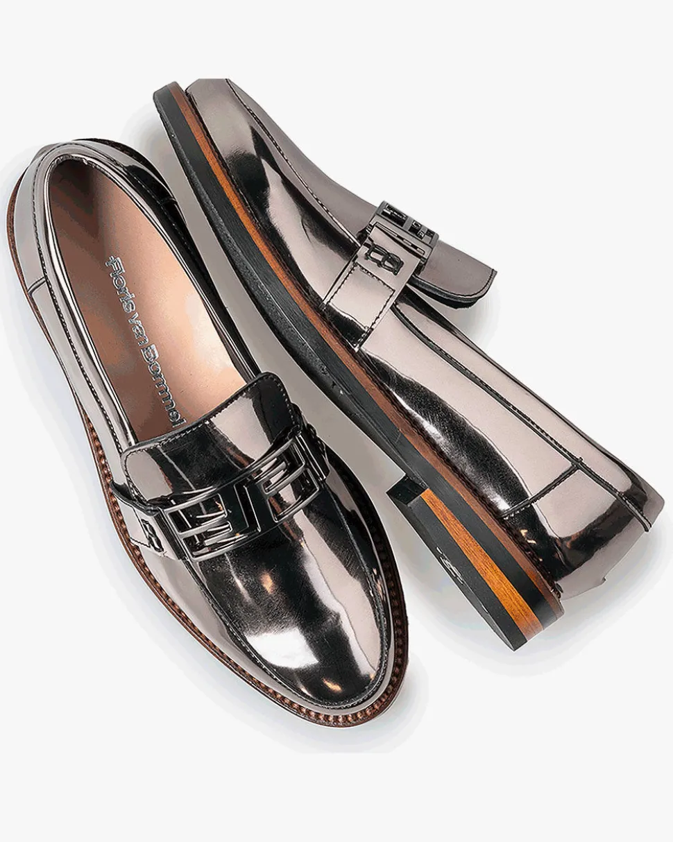 Office | Loafers>Floris van Bommel Cloei 02.04 Silber