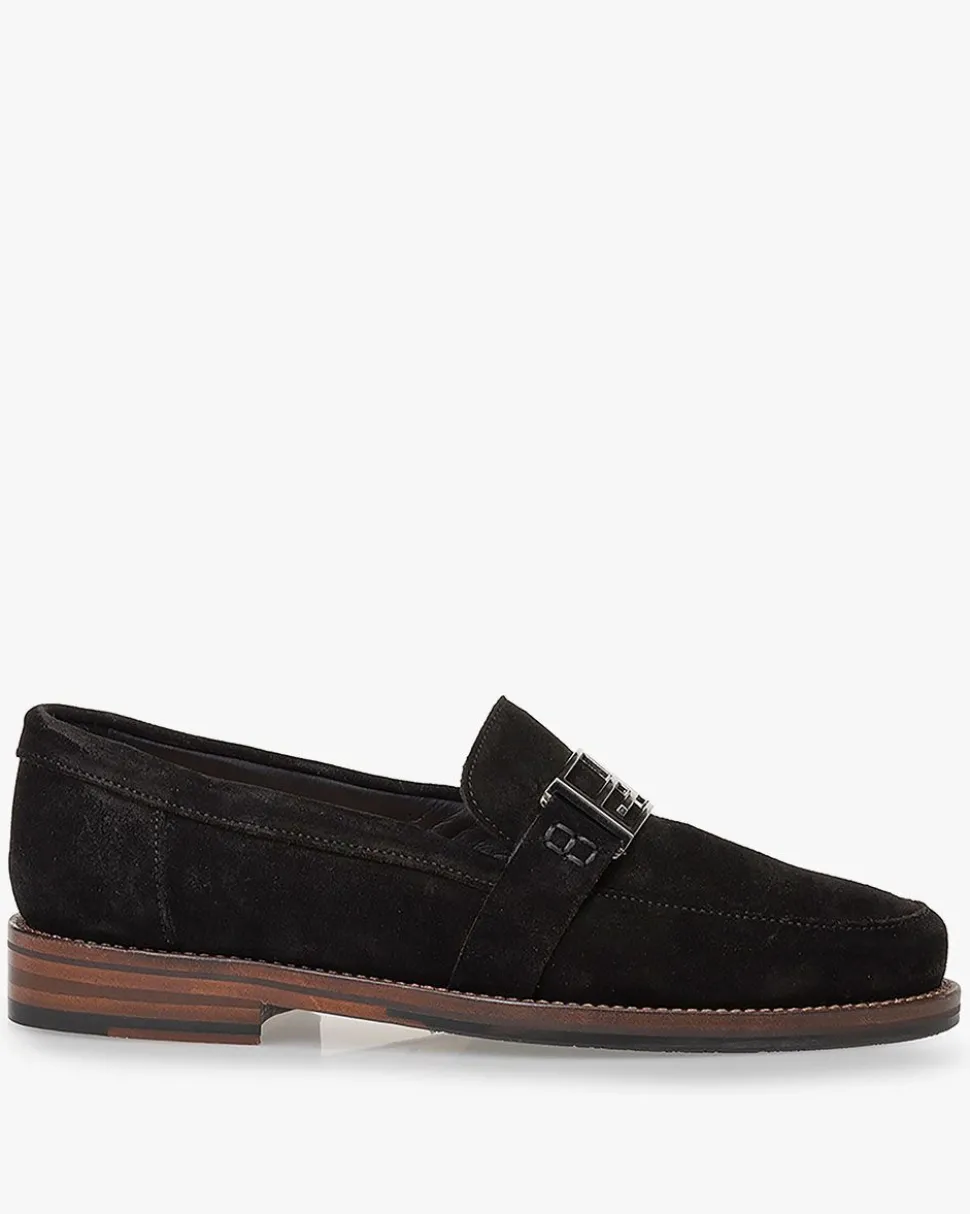 Hochwinter | Loafers>Floris van Bommel Cloei 02.00 Schwarz