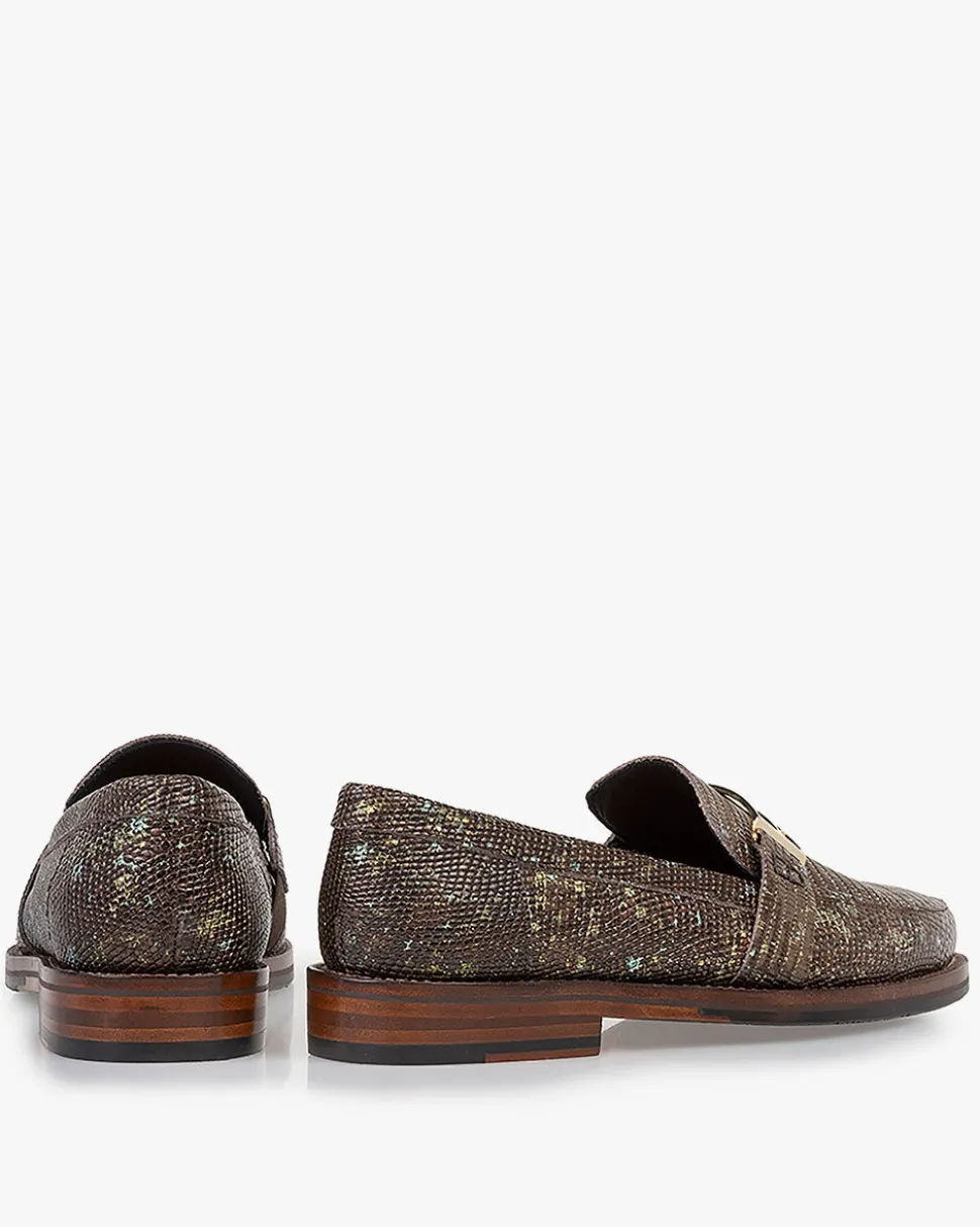 Weekend | Loafers>Floris van Bommel Cloei 02.03 Grün kombi
