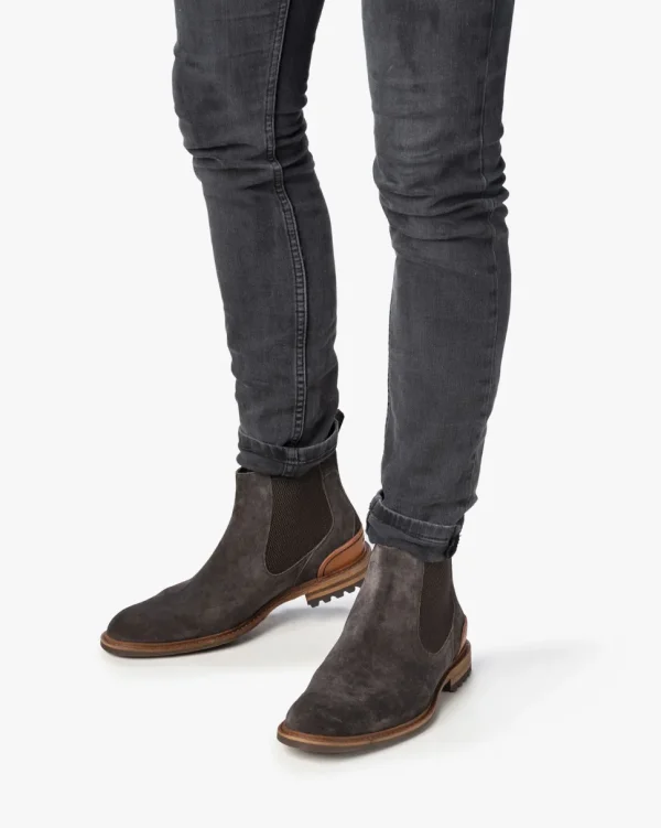 Chelsea Boots | Stiefeletten>Floris van Bommel Crepi 12.04 Taupe