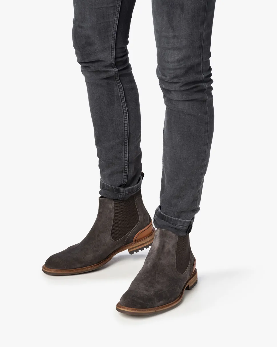 Chelsea Boots | Stiefeletten>Floris van Bommel Crepi 12.04 Taupe