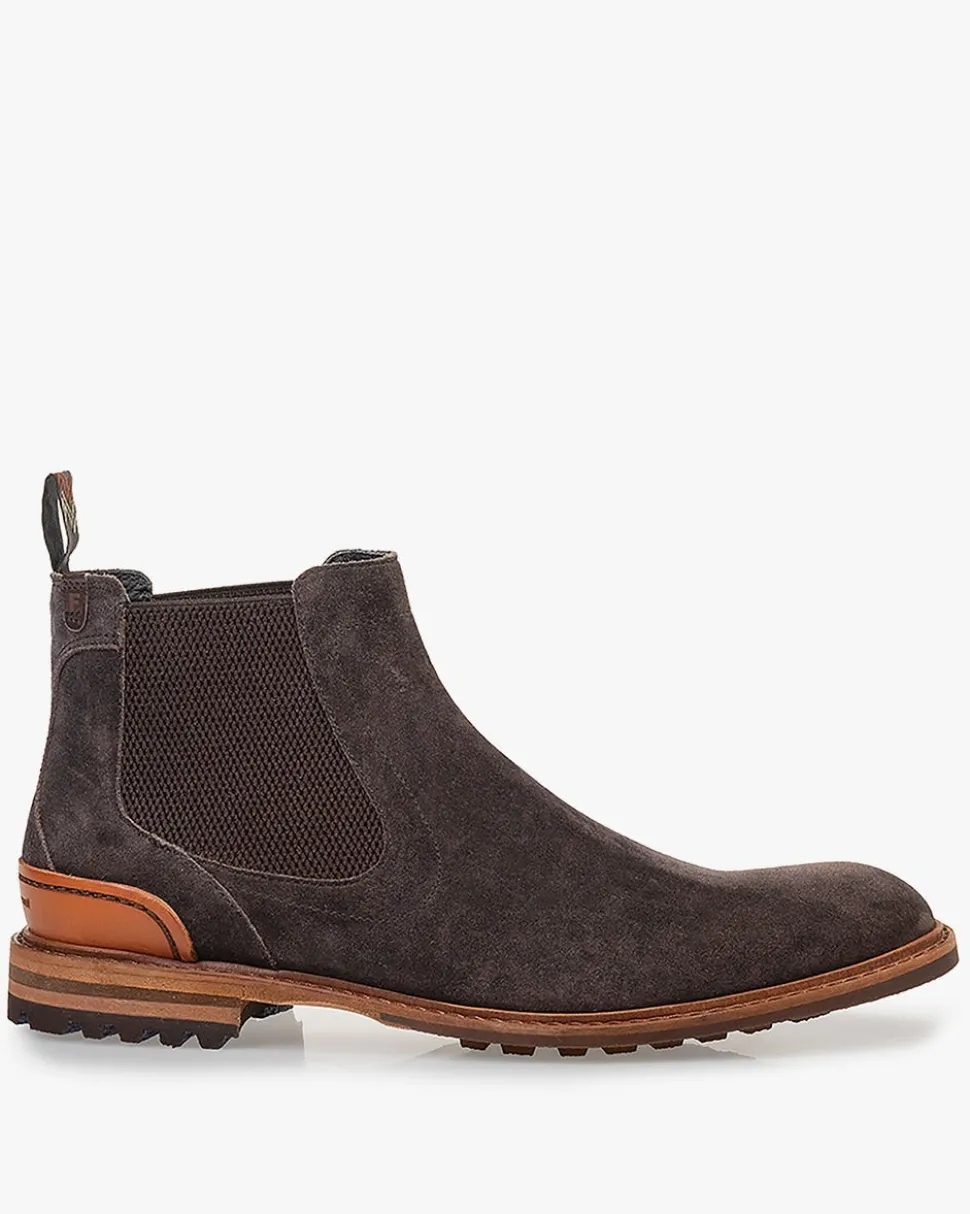Chelsea Boots | Stiefeletten>Floris van Bommel Crepi 12.04 Taupe