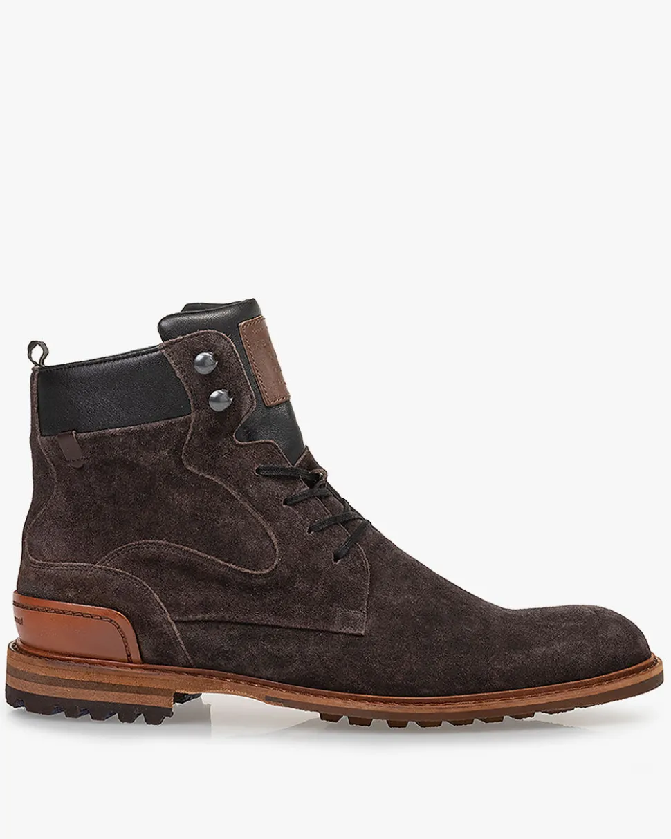 Hochwinter | Stiefeletten>Floris van Bommel Crepi 06.20 Taupe