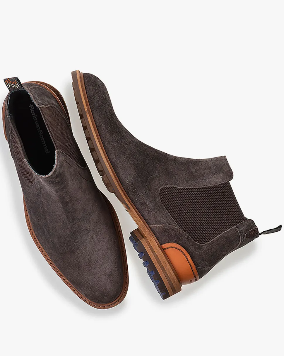 Chelsea Boots | Stiefeletten>Floris van Bommel Crepi 12.04 Taupe