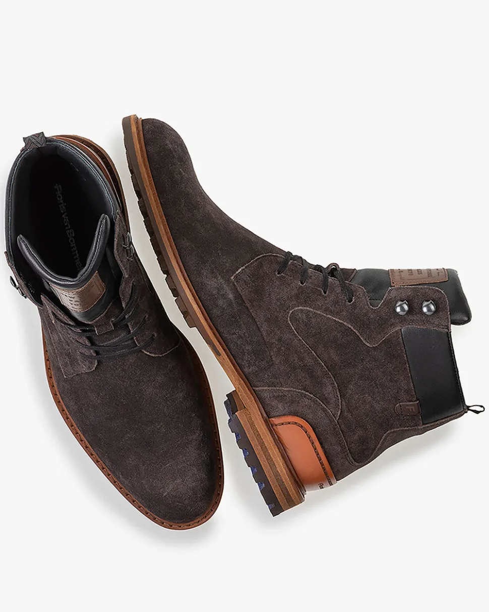 Hochwinter | Stiefeletten>Floris van Bommel Crepi 06.20 Taupe