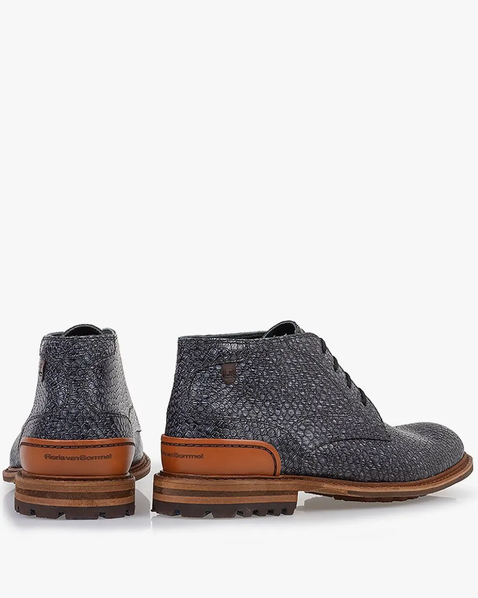 Extravagant | Stiefeletten>Floris van Bommel Crepi 11.03 Dunkelgrau