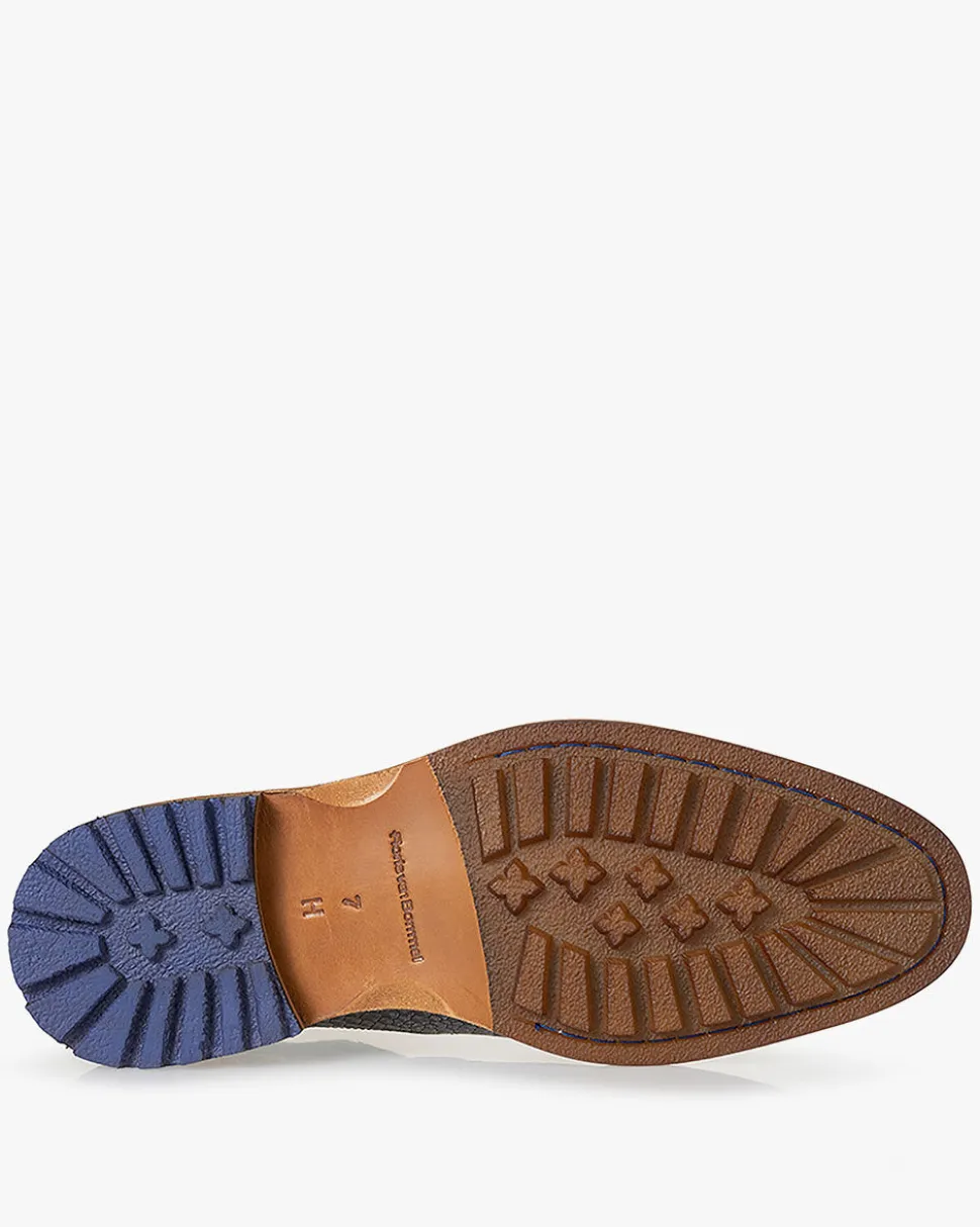Extravagant | Chelsea Boots>Floris van Bommel Crepi 12.02 Dunkelgrau