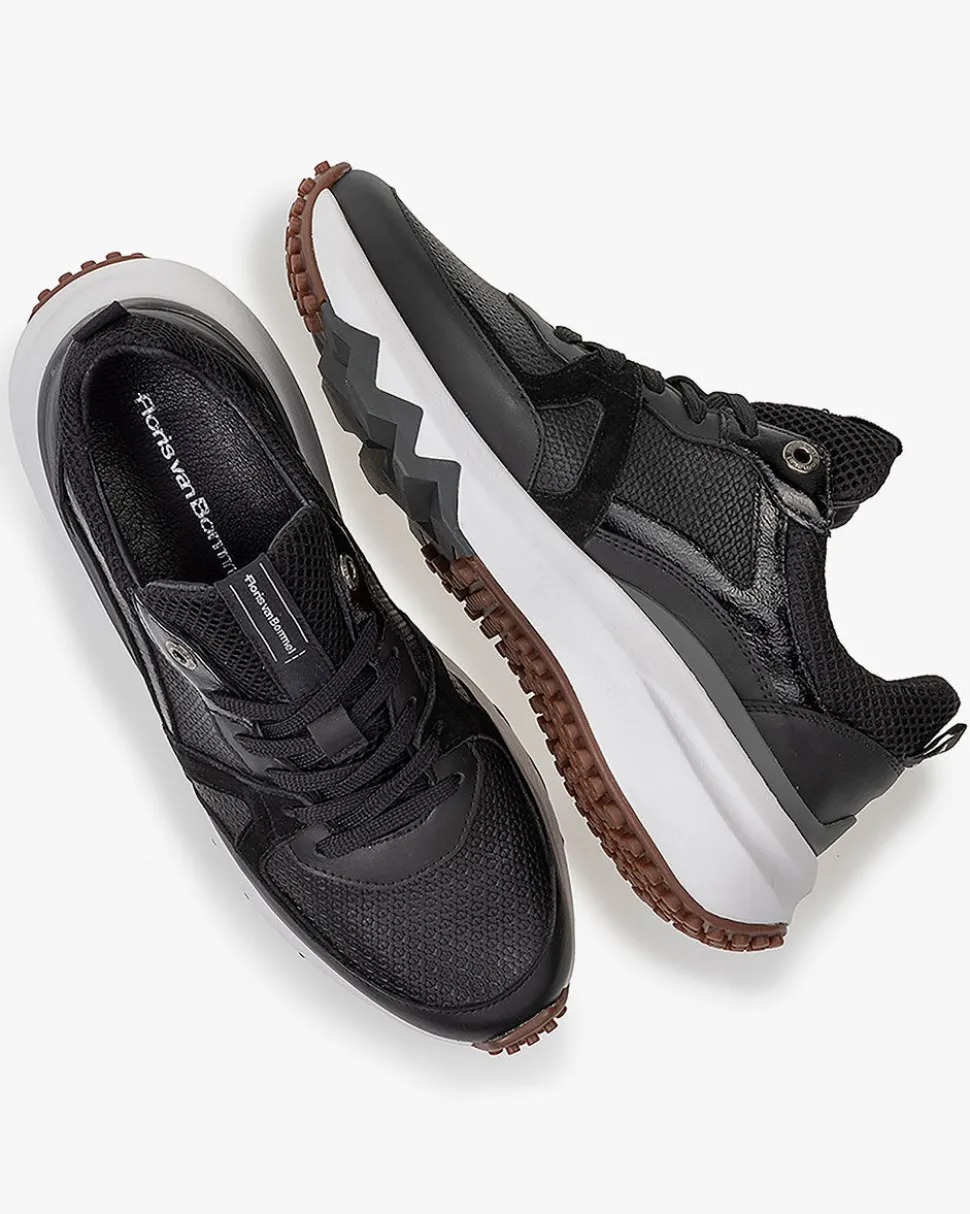 Weekend | Sneaker>Floris van Bommel Curvi 01.07 Schwarz