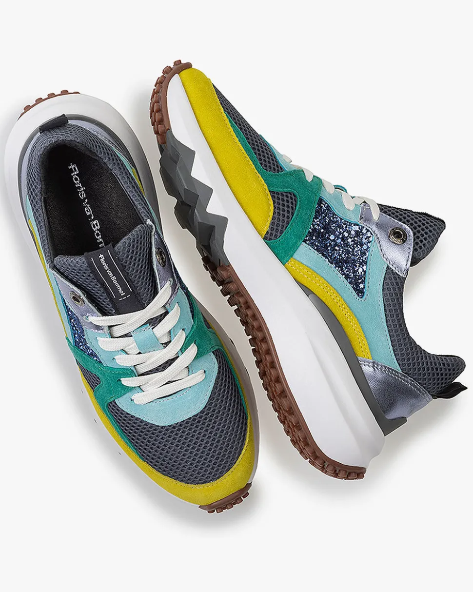 Sneaker>Floris van Bommel Curvi 01.09 Gelb