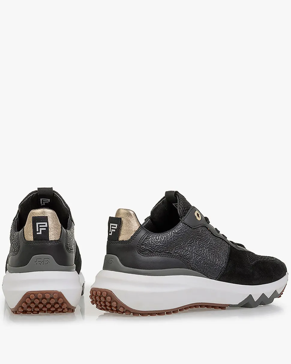 Weekend | Sneaker>Floris van Bommel Curvi 03.00 Schwarz