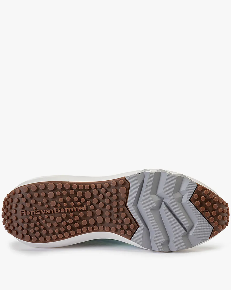 Sneaker>Floris van Bommel Curvi 01.12 Hellblau