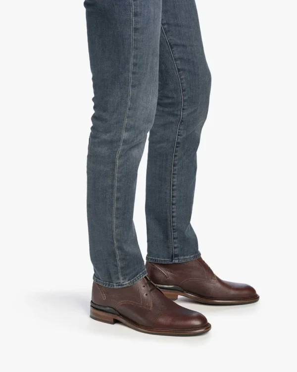 Casual im Büro | Stiefeletten>Floris van Bommel De Bauer 01.03 Cognac