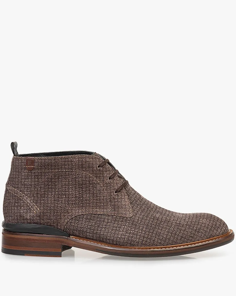 Stiefeletten>Floris van Bommel De Bauer 01.00 Taupe