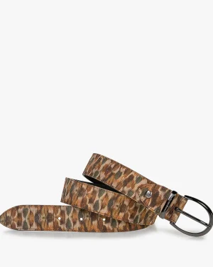 Gürtel>Floris van Bommel De Belter 26.38 Braun / Cognac