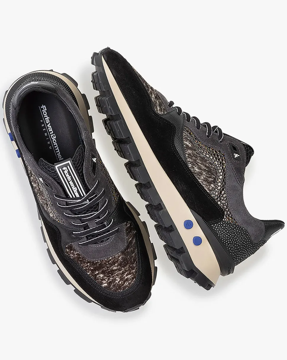 Extravagant | Sneaker>Floris van Bommel De Blokker 03.01 Schwarz
