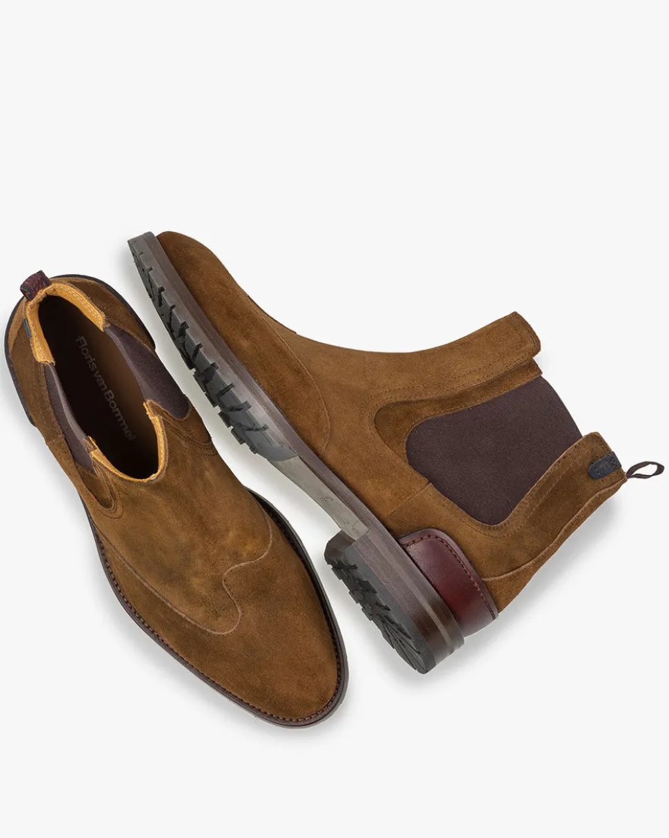 Chelsea Boots>Floris van Bommel De Border 01.02 Cognac