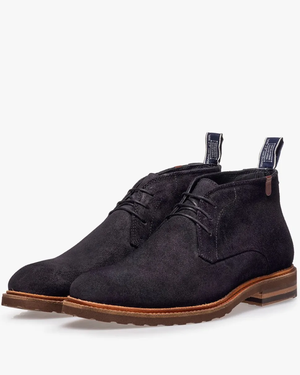 Stiefeletten>Floris van Bommel De Donker 02.01 Dunkelblau