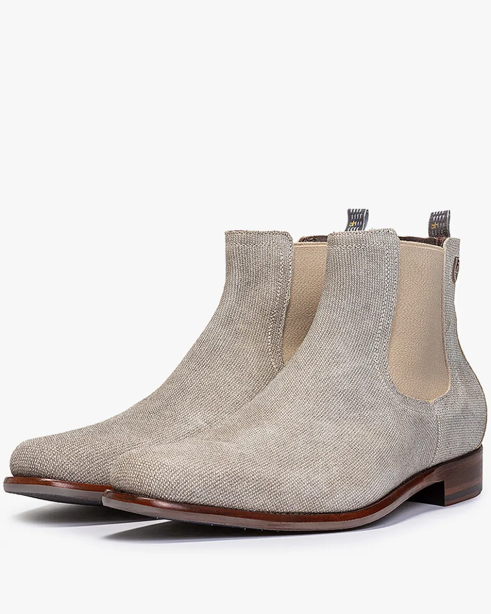 Weekend | Chelsea Boots>Floris van Bommel De Draver 02.04 Weiße Kombi
