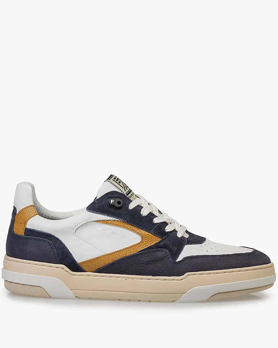 Sneaker>Floris van Bommel De Dunker 03.07 Blau