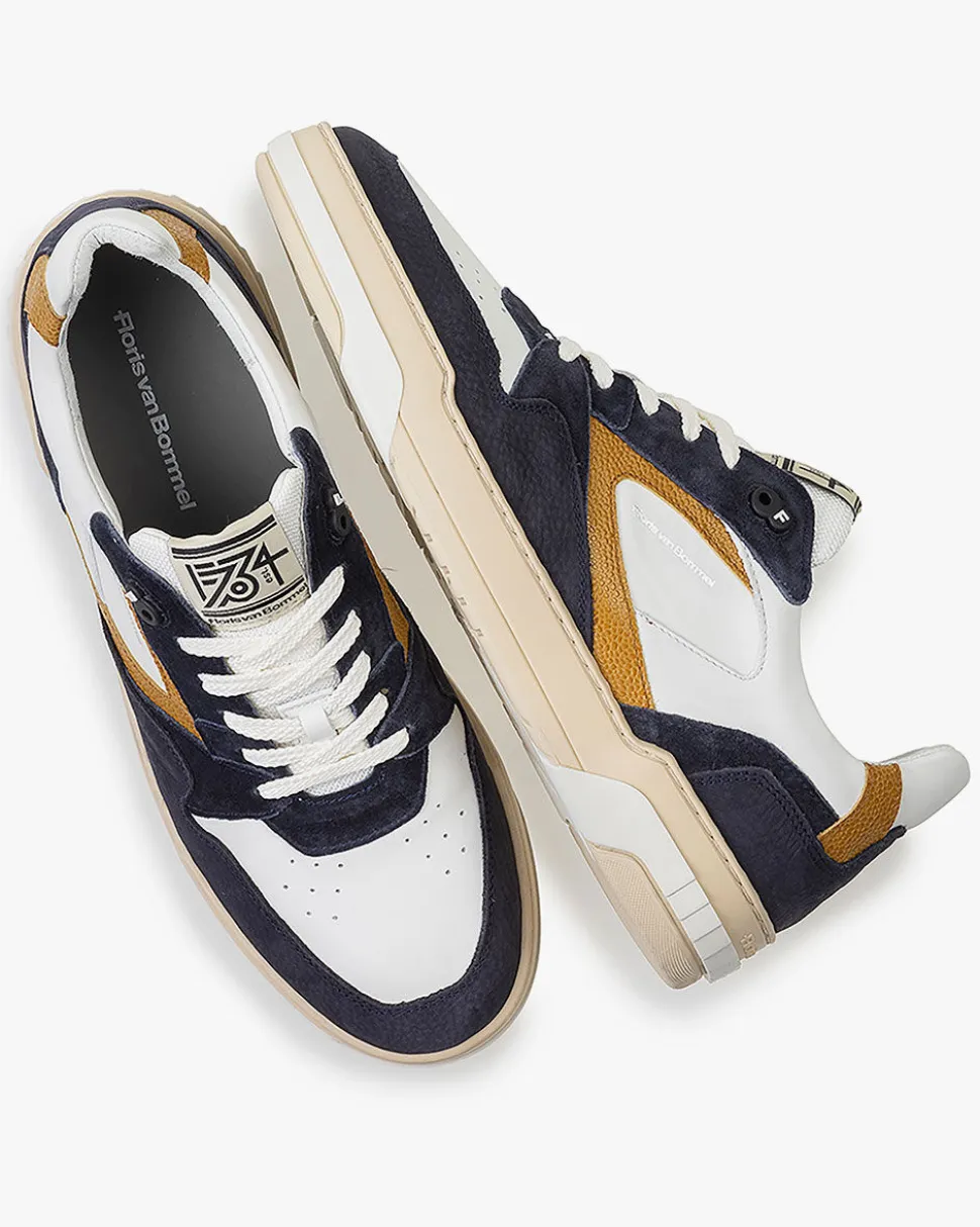 Sneaker>Floris van Bommel De Dunker 03.07 Blau
