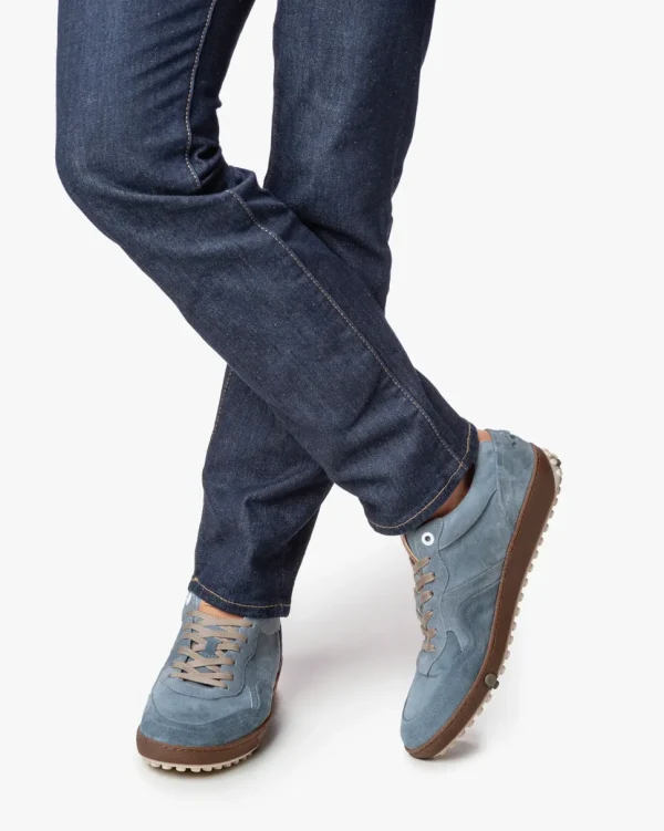 Sneaker>Floris van Bommel De Gummer 04.11 Hellblau