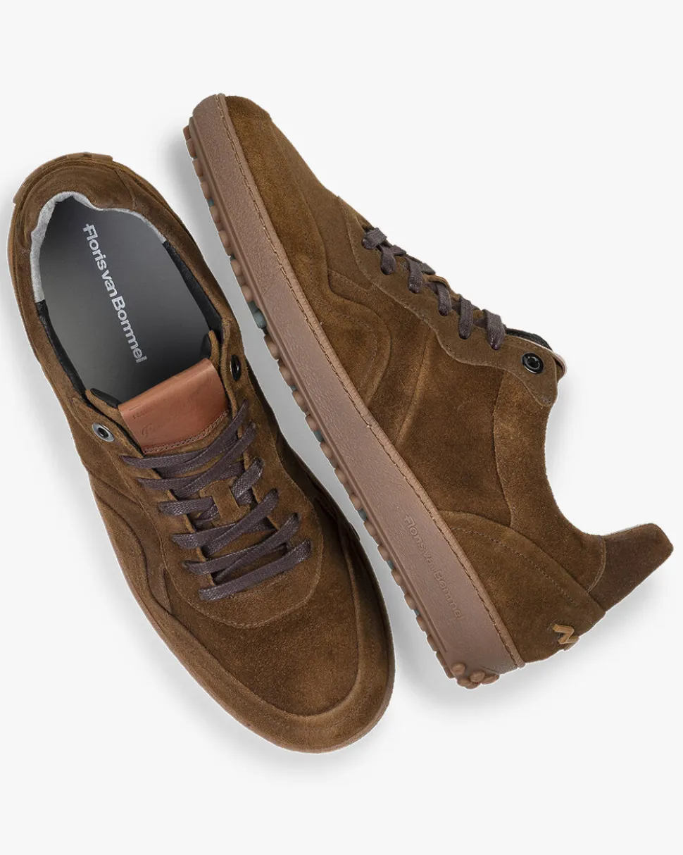 Sneaker>Floris van Bommel De Gummer 04.02 Cognac