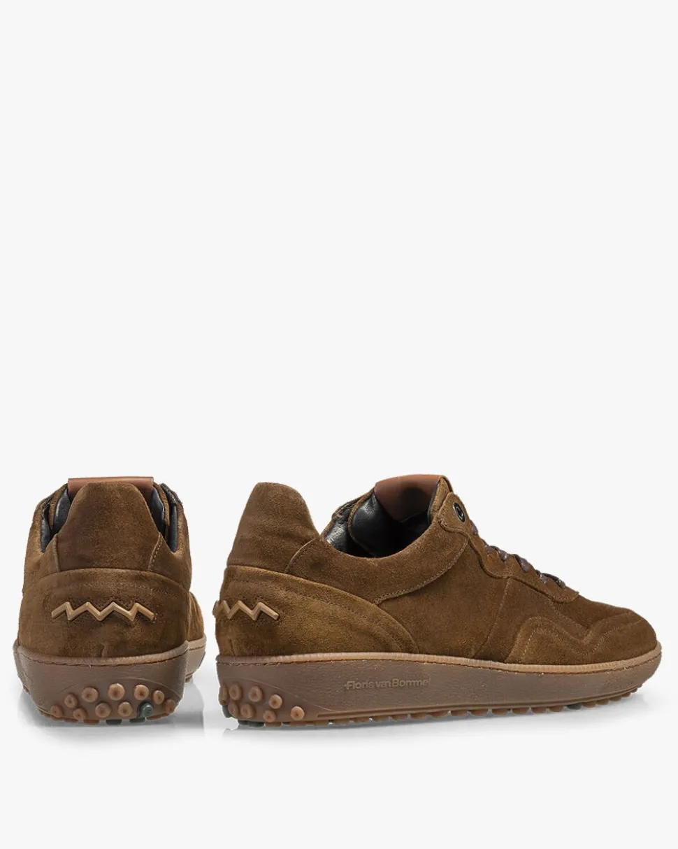 Sneaker>Floris van Bommel De Gummer 04.02 Cognac