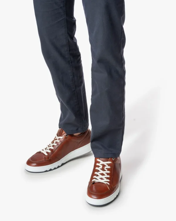 Casual im Büro | Sneaker>Floris van Bommel De Kupster 03.07 Dunkelcognac