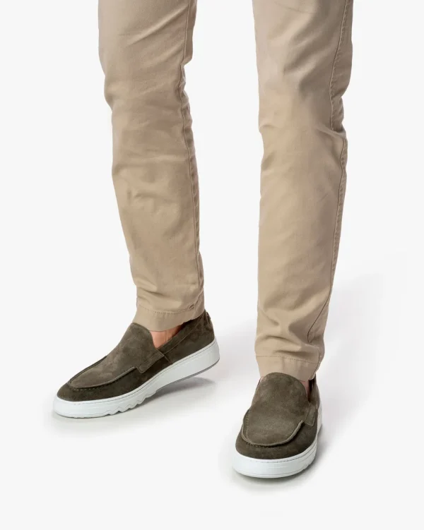 Weekend | Loafers>Floris van Bommel De Kupster 04.01 Grün