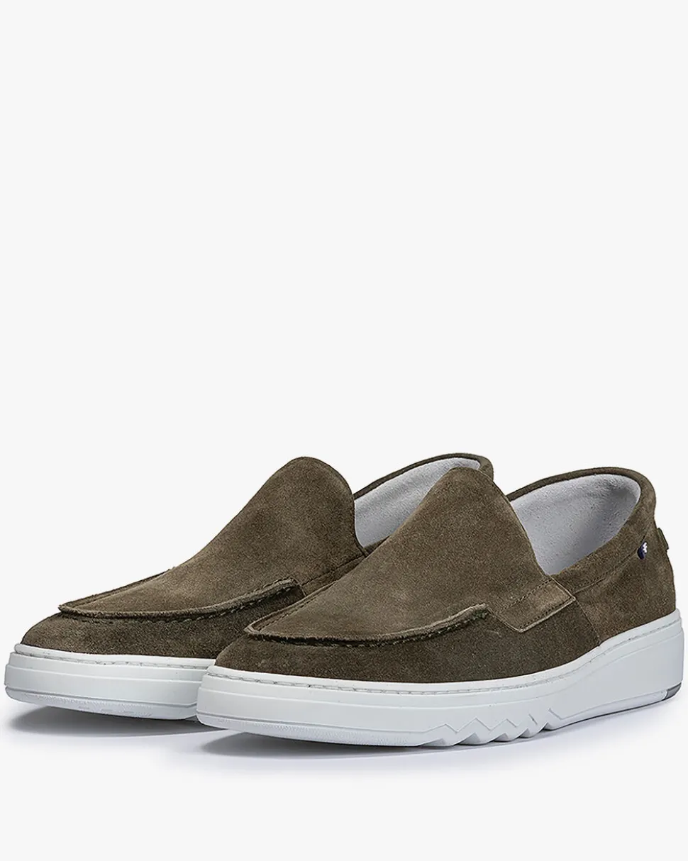 Weekend | Loafers>Floris van Bommel De Kupster 04.01 Grün