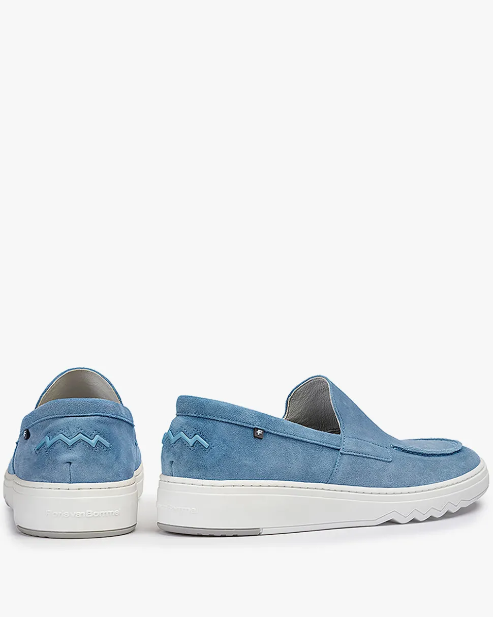 Loafers>Floris van Bommel De Kupster 04.04 Hellblau