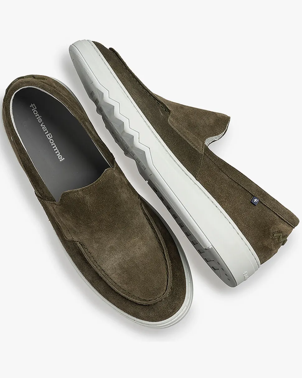 Weekend | Loafers>Floris van Bommel De Kupster 04.01 Grün