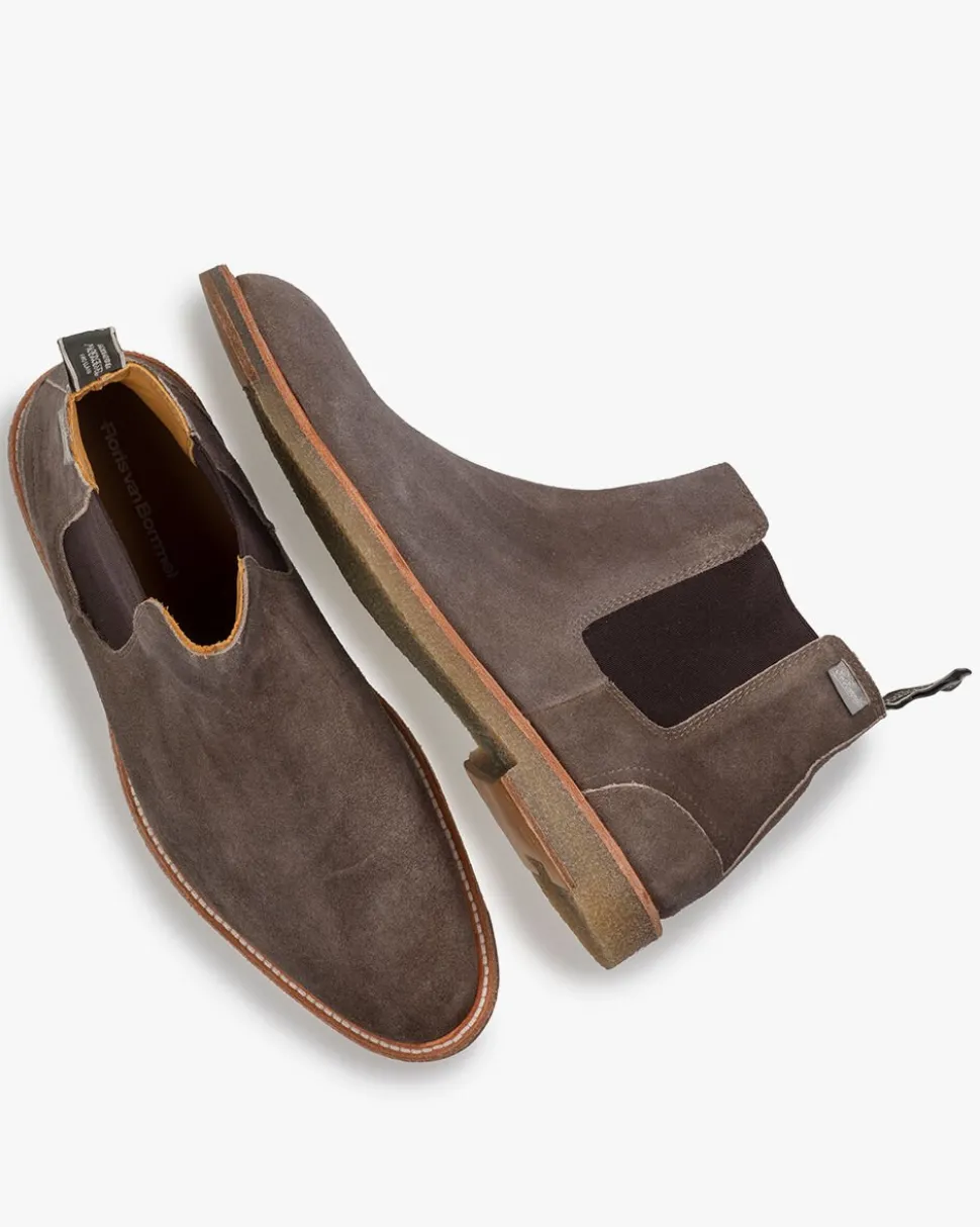 Chelsea Boots>Floris van Bommel De Lexer 06.01 Grau