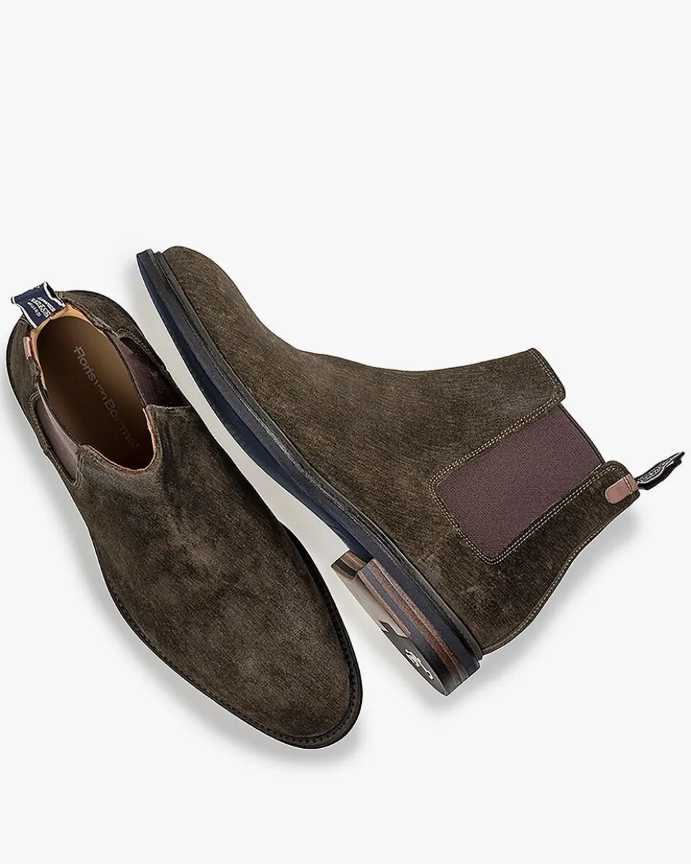 Chelsea Boots>Floris van Bommel De Lichter 03.04 Dunkelgrün