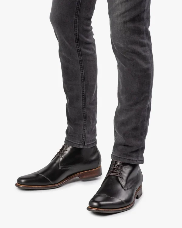 Schick im Büro | Business Schuhe>Floris van Bommel De Marser 01.00 Schwarz