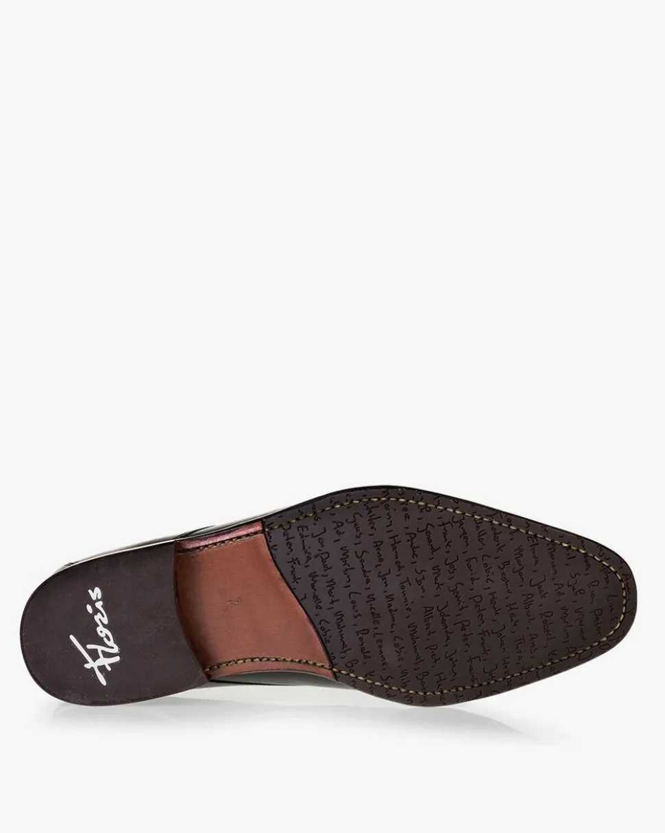 Schick im Büro | Business Schuhe>Floris van Bommel De Marser 01.00 Schwarz
