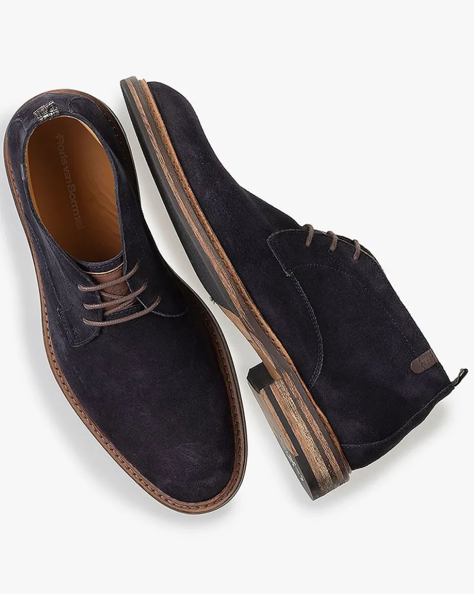 Stiefeletten>Floris van Bommel De Moker 01.02 Dunkelblau