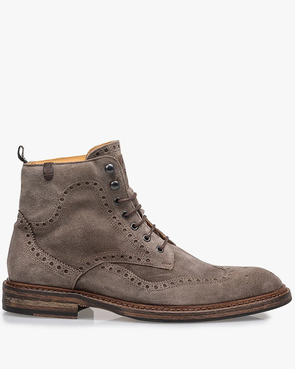 Weekend | Stiefeletten>Floris van Bommel De Moker 04.02 Taupe
