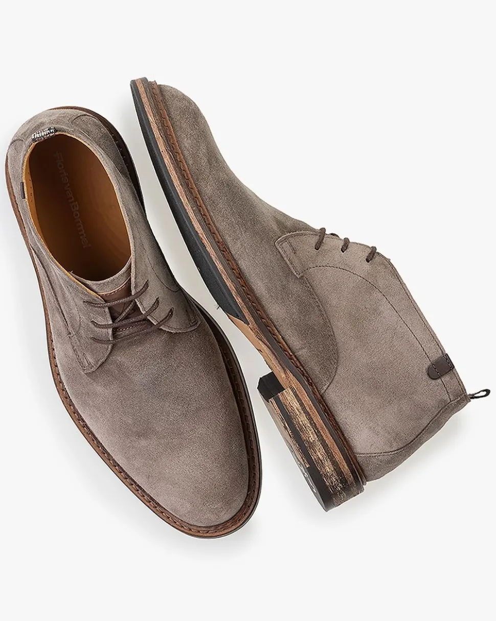 Stiefeletten>Floris van Bommel De Moker 01.01 Taupe